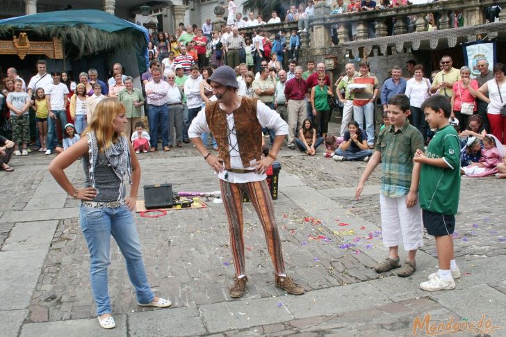 Mercado Medieval 2008
Actuación del malabarista Kote
