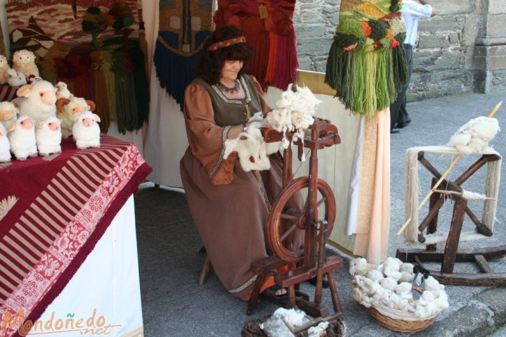 Mercado Medieval 2007
Taller de procesado de lana
