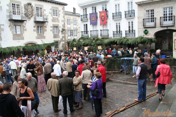 Mercado Medieval 2009
La plaza durante el mercado
