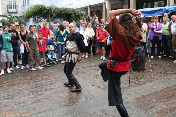 Mercado Medieval 2009
Actuación de Alatriste esgrima escénica
