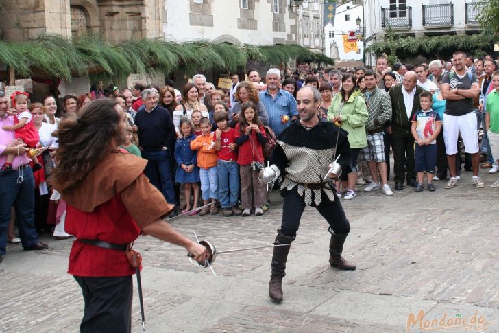 Mercado Medieval 2009
Espectáculo de espadachines
