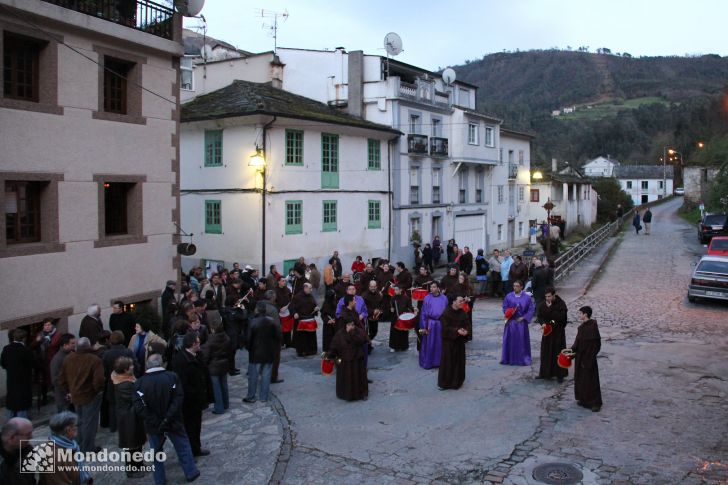 Jueves Santo
Saliendo de Os Muíños
