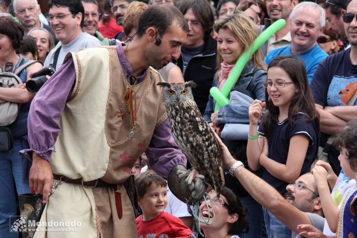 Mercado Medieval 2010
Disfrutando con las aves de cetrería
