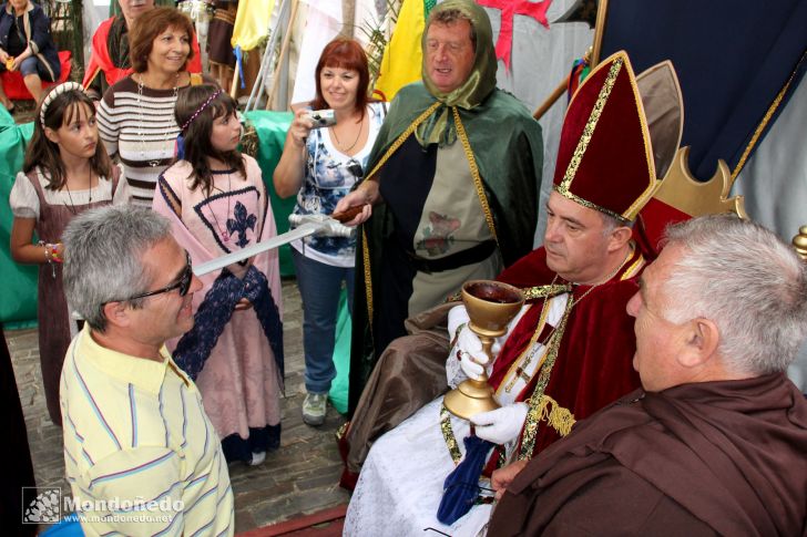 Mercado Medieval 2010
Con el Obispo
