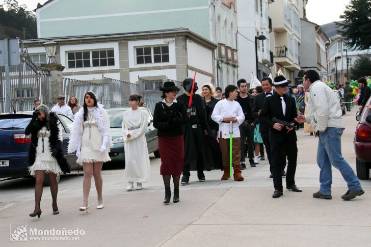 Desfile de disfraces
Historia do cine
