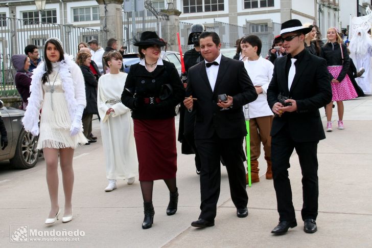 Desfile de disfraces
Historia do cine
