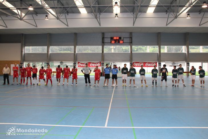 Torneo de fútbol-sala
Antes de comenzar la final
