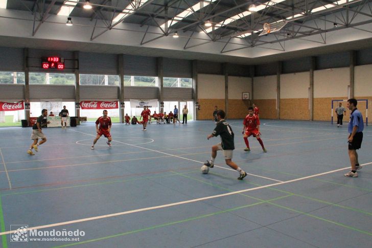 Torneo de fútbol-sala
Disputando la final
