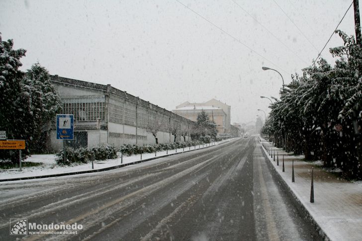 Nieve en Mondoñedo
Avenida Eladio Lorenzo
