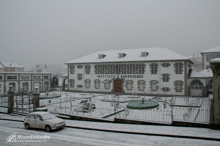 Nieve en Mondoñedo
Instituto San Rosendo
