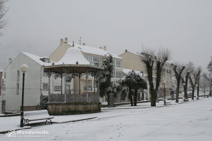 Nieve en Mondoñedo
Kiosco de la Alameda
