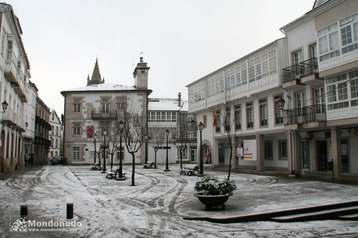 Nieve en Mondoñedo
Praza do Concello
