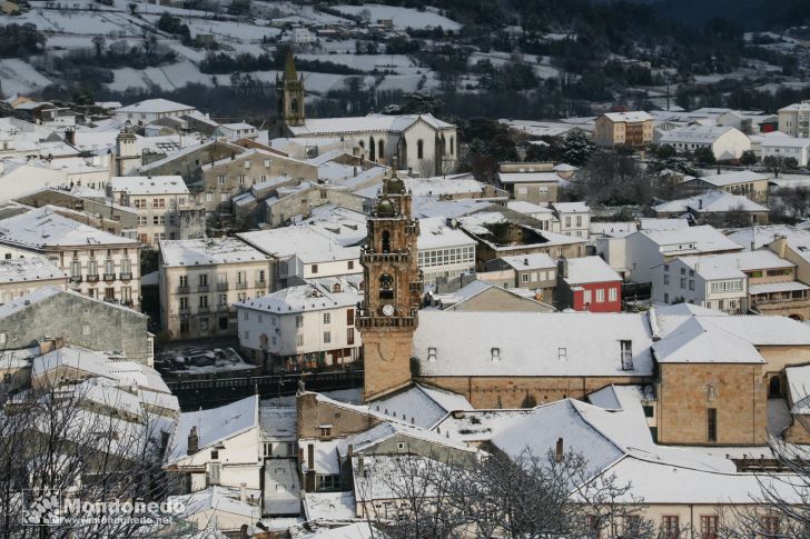 Nieve en Mondoñedo
La ciudad desde San Caetano
