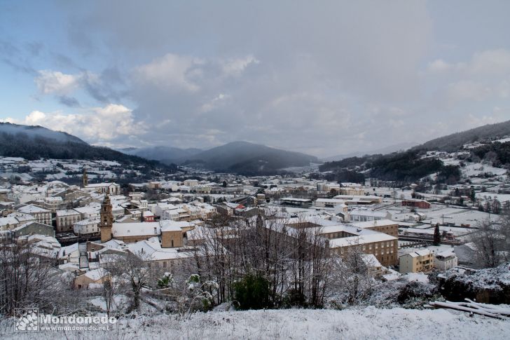 Nieve en Mondoñedo
Mondoñedo nevado
