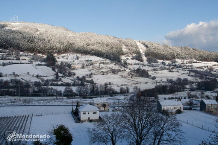 Nieve en Mondoñedo
Vista de Mondoñedo
