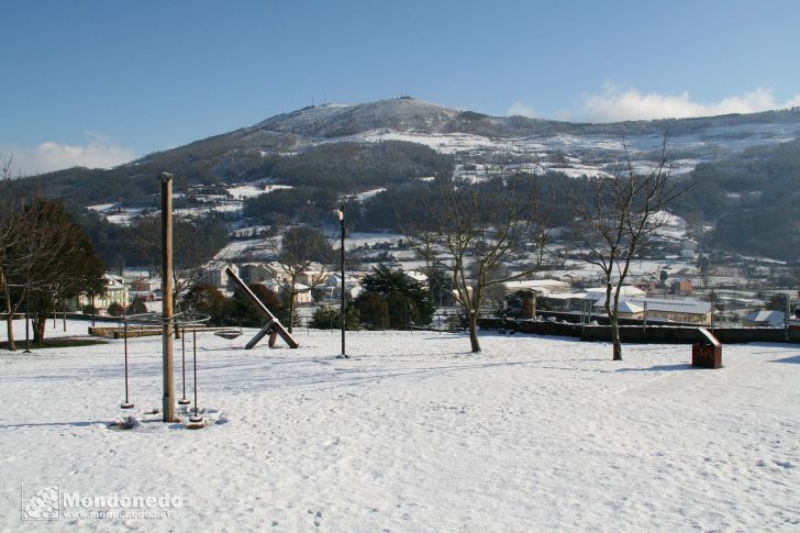 Nieve en Mondoñedo
Parque nevado
