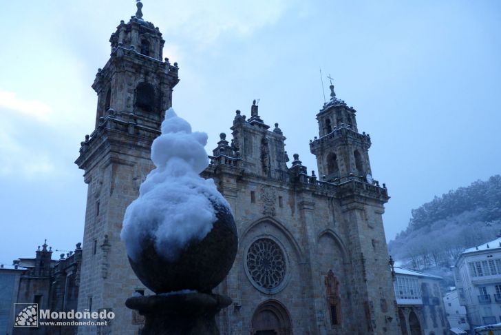 Nieve en Mondoñedo (colaboraciones)
Foto de Mindonium.com
