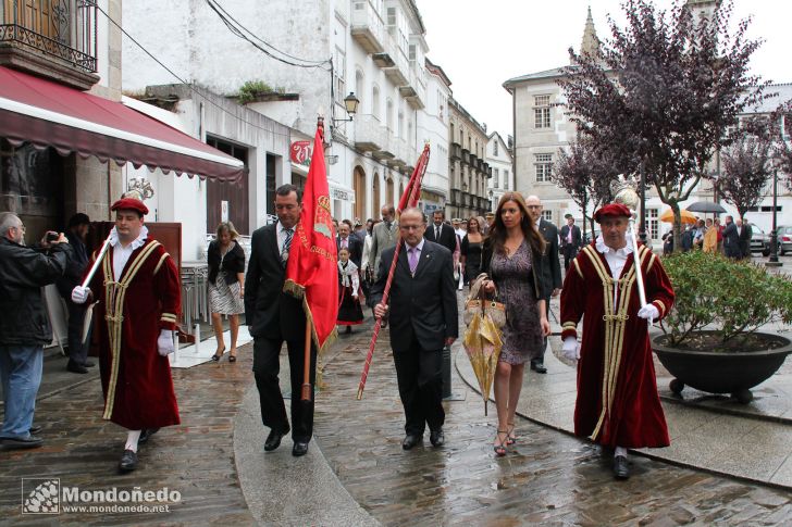 Os Remedios 2010
Salida de la comitiva desde el Concello
