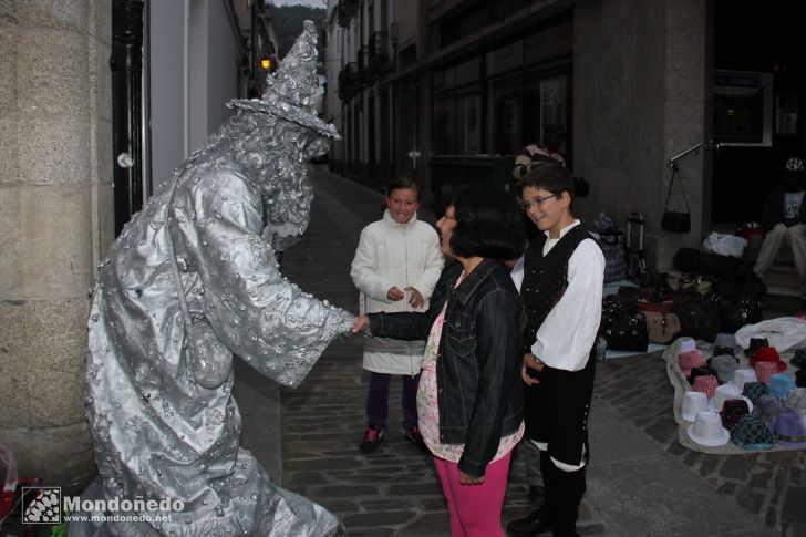 Animación por las calles
Disfrutando de As San Lucas
