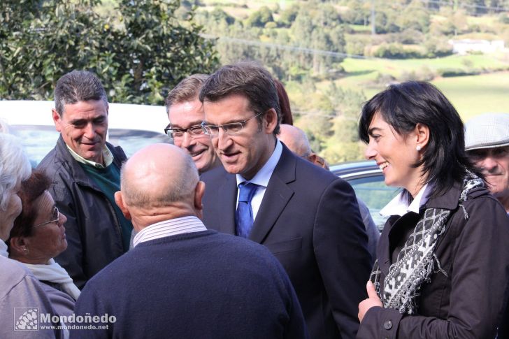 Visita del Presidente de la Xunta
Feijóo en As San Lucas
