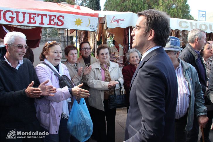 Visita del Presidente de la Xunta
Feijóo en As San Lucas
