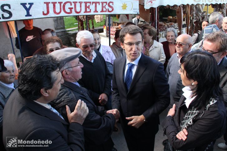 Visita del Presidente de la Xunta
Feijóo en As San Lucas
