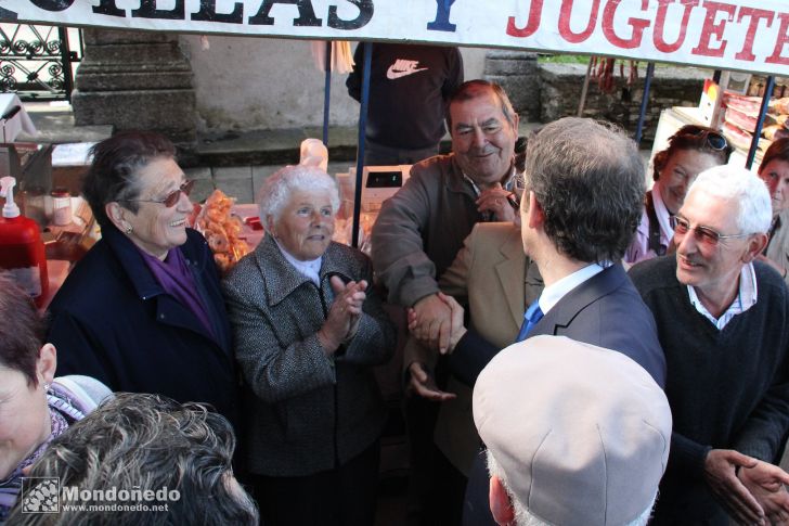 Visita del Presidente de la Xunta
Feijóo en As San Lucas
