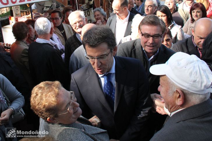 Visita del Presidente de la Xunta
Feijóo en As San Lucas
