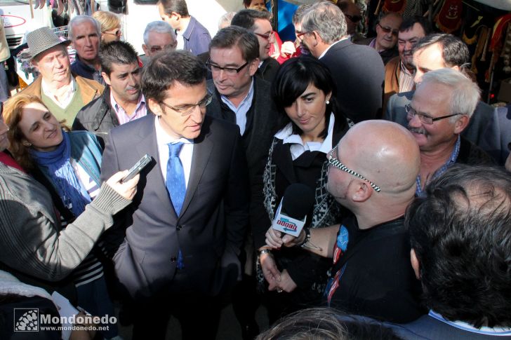 Visita del Presidente de la Xunta
Feijóo en As San Lucas
