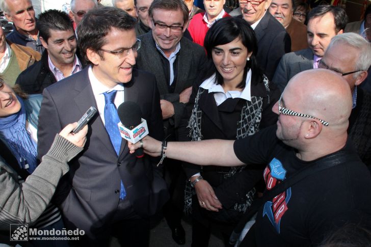 Visita del Presidente de la Xunta
Feijóo en As San Lucas
