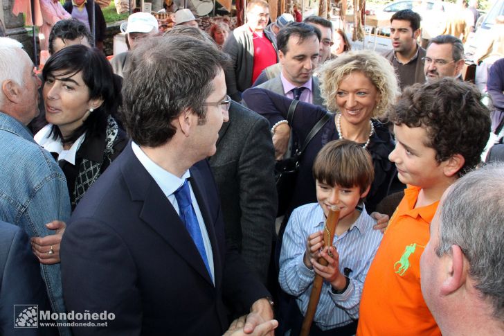 Visita del Presidente de la Xunta
Feijóo en As San Lucas
