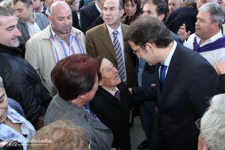 Visita del Presidente de la Xunta
Feijóo en As San Lucas
