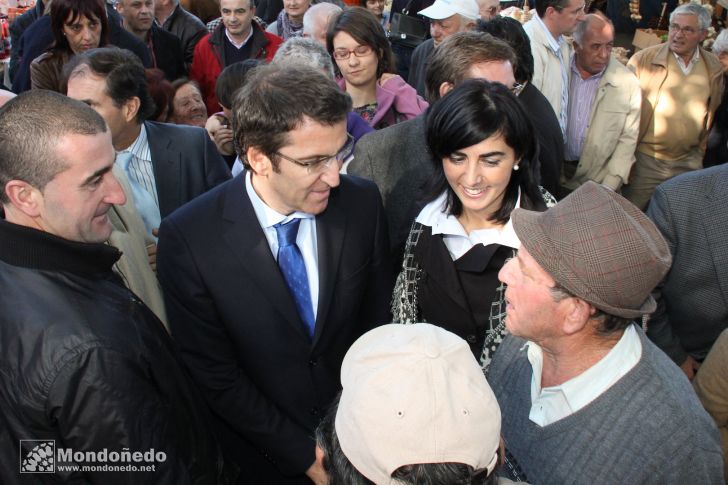 Visita del Presidente de la Xunta
Feijóo en As San Lucas
