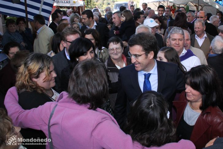 Visita del Presidente de la Xunta
Feijóo en As San Lucas
