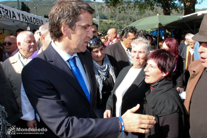 Visita del Presidente de la Xunta
Feijóo en As San Lucas
