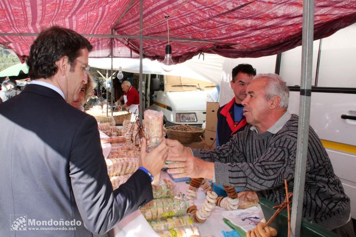 Visita del Presidente de la Xunta
Feijóo en As San Lucas
