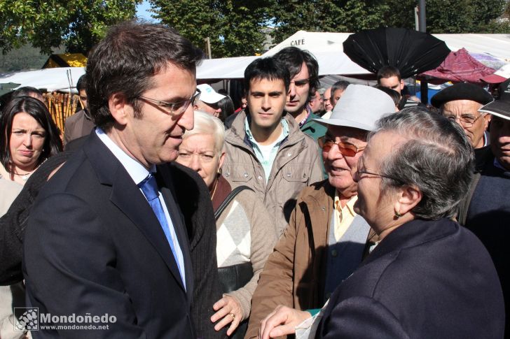 Visita del Presidente de la Xunta
Feijóo en As San Lucas
