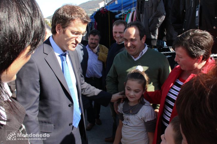 Visita del Presidente de la Xunta
Feijóo en As San Lucas
