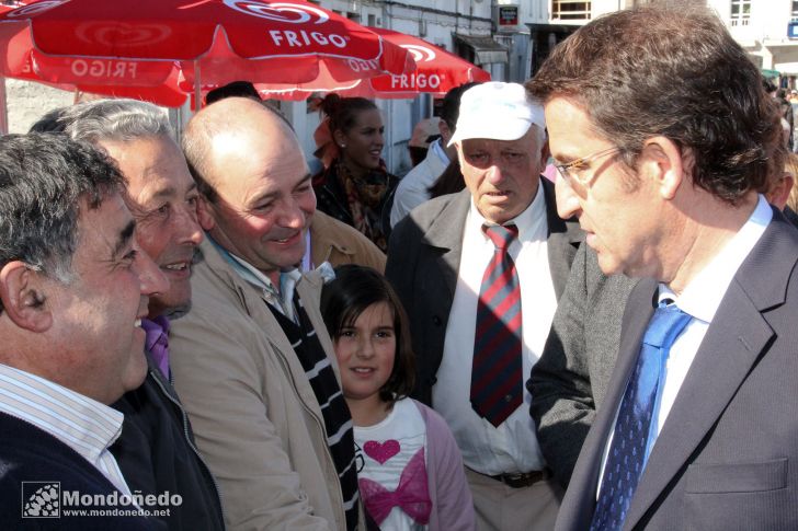 Visita del Presidente de la Xunta
Feijóo en As San Lucas
