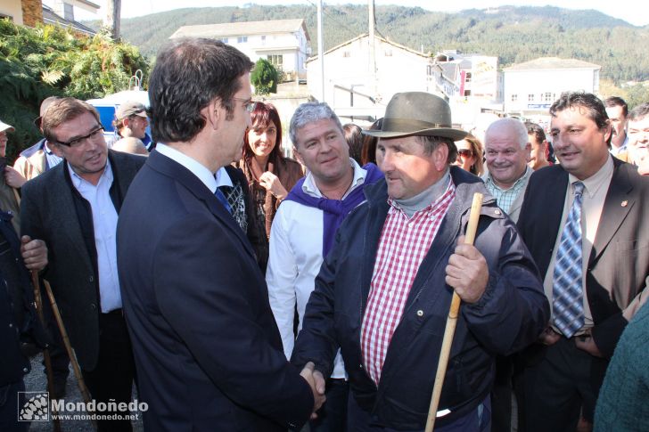 Visita del Presidente de la Xunta
Feijóo en As San Lucas
