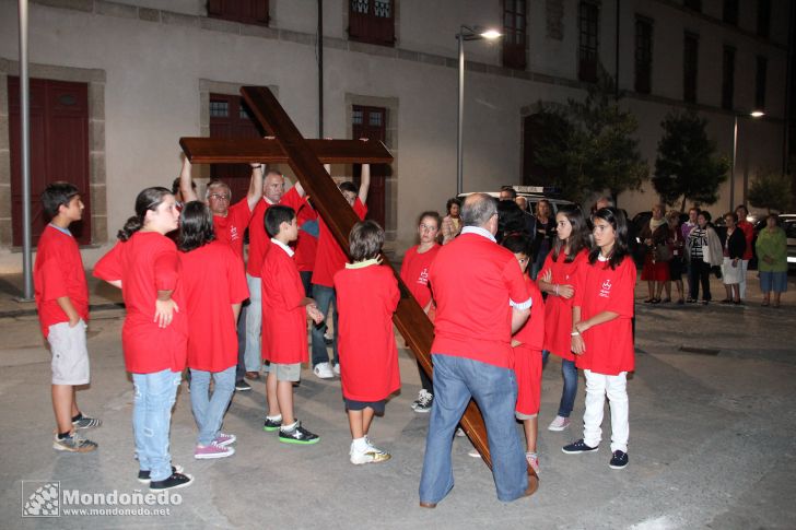 Visita de la cruz de los jóvenes
La cruz por Mondoñedo
