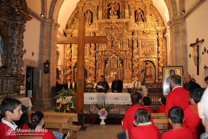 Visita de la cruz de los jóvenes
Llegada de la cruz al convento
