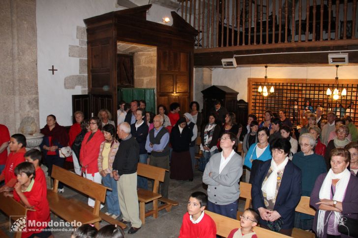 Visita de la cruz de los jóvenes
Al terminar el viacrucis
