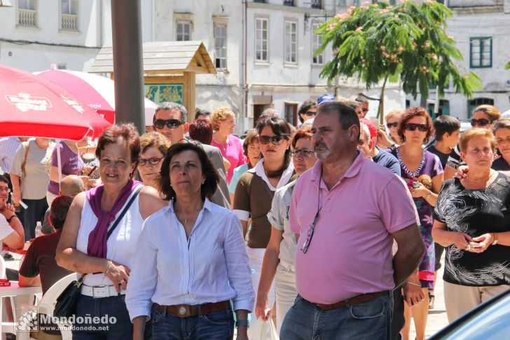 Día del Santiago
Fieles en procesión
