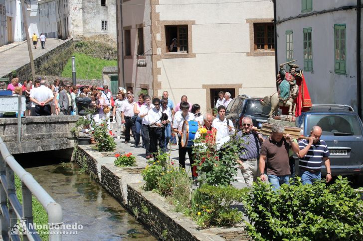 Día del Santiago
Un instante de la procesión
