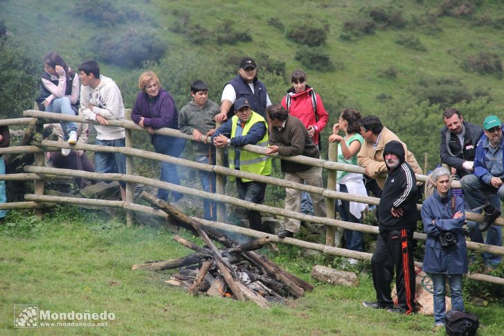 Rapa das Bestas
Preparando el fuego
