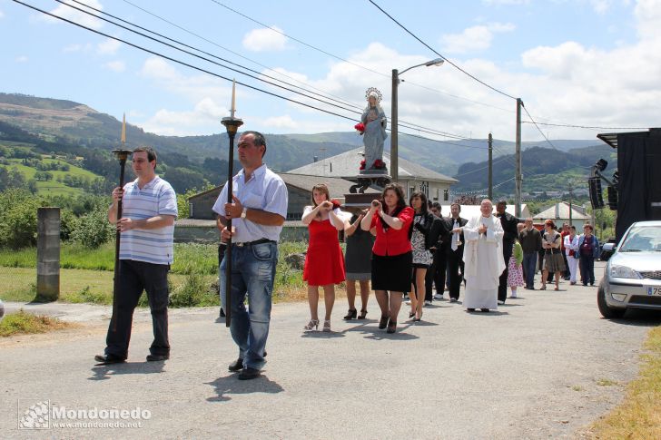 Fiestas del Coto
Un instante de la procesión
