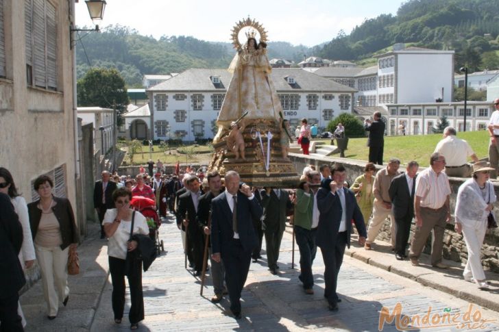 Os Remedios 2007
Durante la procesión
