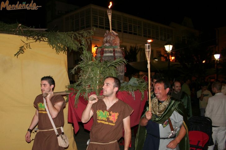 Previo Mercado Medieval
Procesión de las Mesnadas mindonienses
