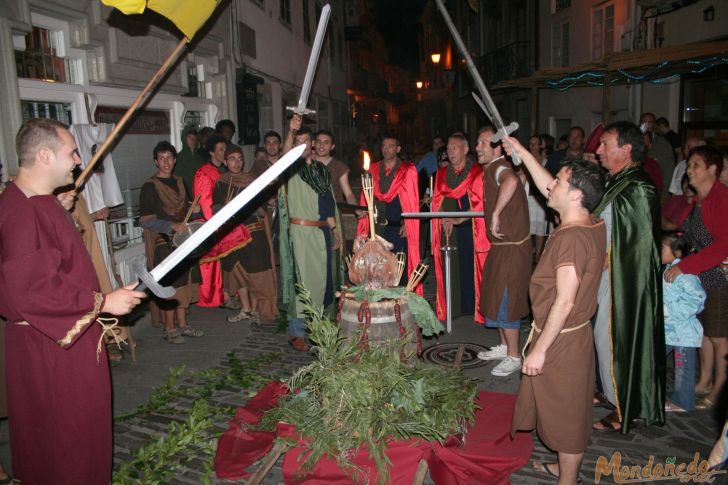 Previo Mercado Medieval
Procesión de las Mesnadas mindonienses
